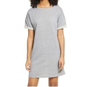 BP Grey Sweatshirt Short Sleeve Dress Size XSmall